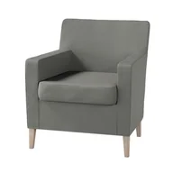 Pokrowce na meble - Dekoria pl pl Pokrowiec na fotel Karlstad szary 61 x 56 x 80 cm Etna 621-161-25 - miniaturka - grafika 1