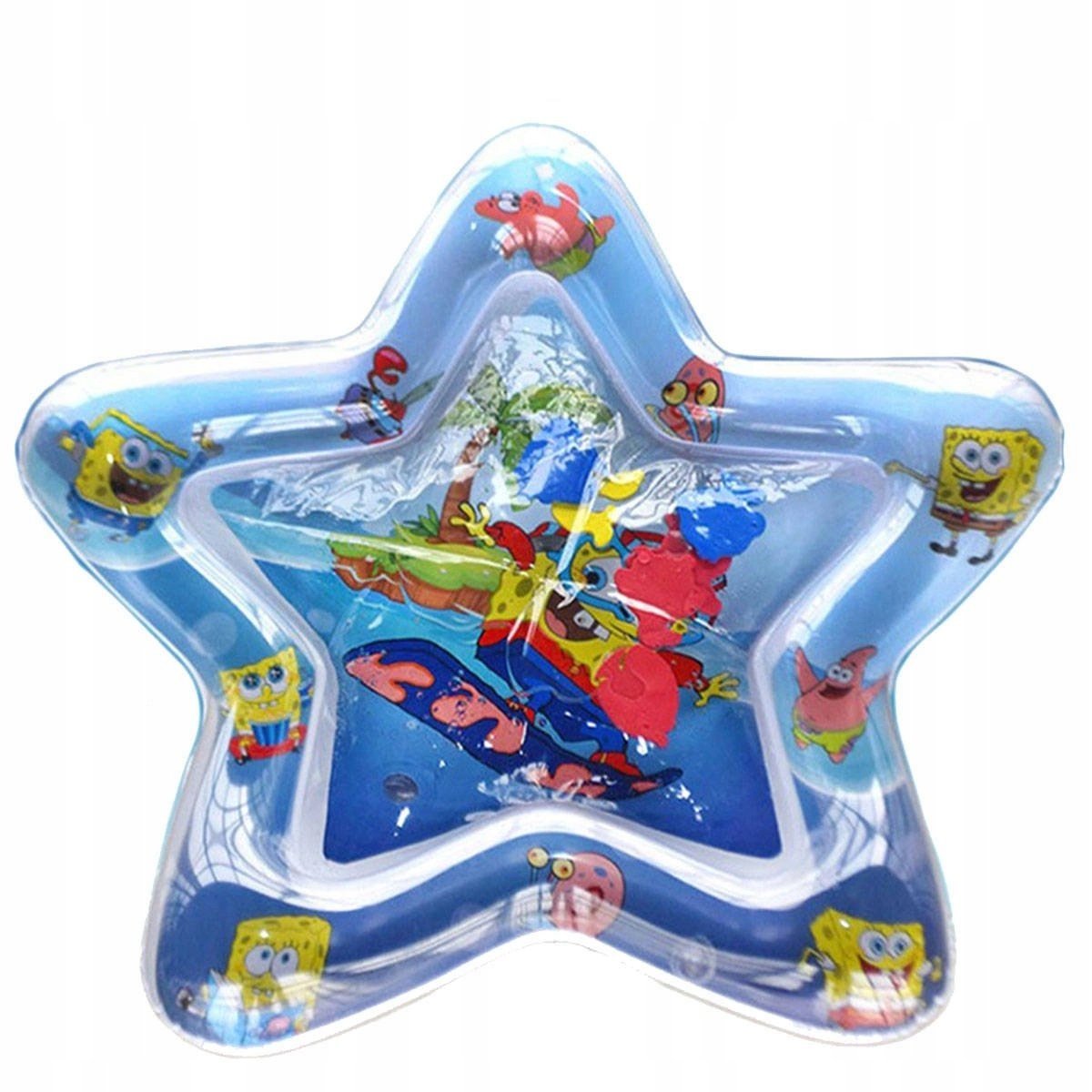 DMUCHANA MATA WODNA EDUKACYJNA GWIAZDA SENSORYCZNA DLA NIEMOWLĄT WYGODNA