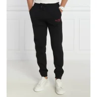 Dresy męskie - Karl Lagerfeld Spodnie dresowe SWEAT | Regular Fit - miniaturka - grafika 1