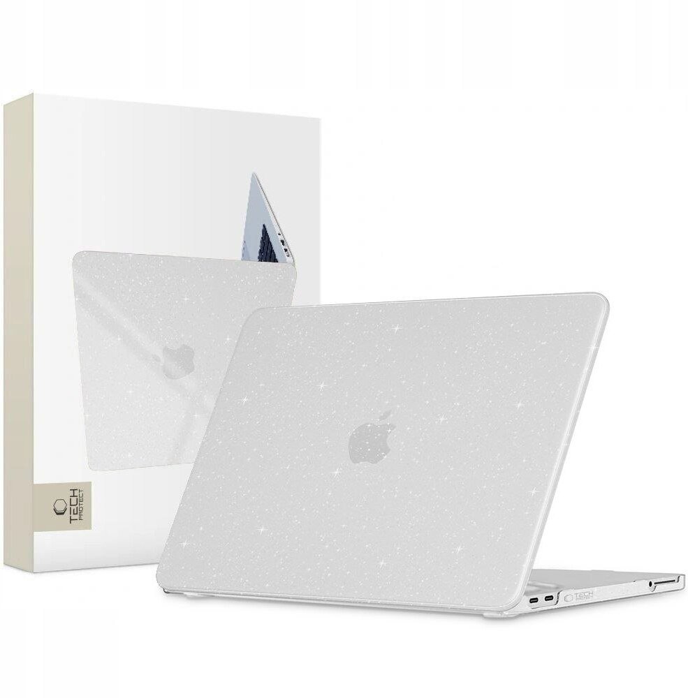 Etui Tech-Protect TECH-PROTECT SMARTSHELL MACBOOK NEO 13 2026 GLITTER CLEAR