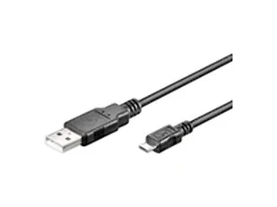 Kabel USB MicroConnect USB A Micro USB B 5P 0,6m USBABMICRO0,60 - Kable USB - miniaturka - grafika 1