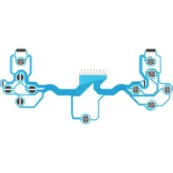Akcesoria do Playstation - Taśma, folia JDM-001/JDM-010/JDM-011 przewodząca transmisyjna przycisków do kontrolerów PS4 V2.0, niebieska ORG - miniaturka - grafika 1