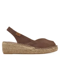 Espadryle damskie - Espadryle Toni Pons Bernia-A Beżowy - miniaturka - grafika 1