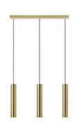 Lampy sufitowe - Markslojd Lampa wisząca Ruben 107883 potrójna złota oprawa wisząca 107883 - miniaturka - grafika 1