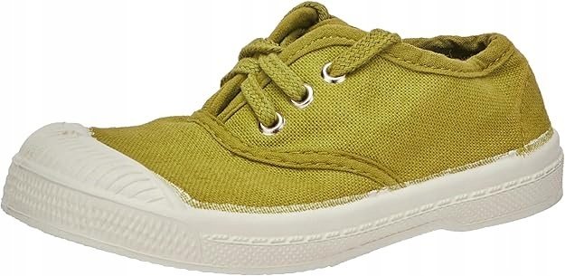 BENSIMON TRAMPKI DZIECIĘCE Z TKANINY W KOLORZE ZIELONYM 32 6KA