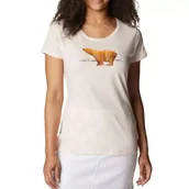 Koszulki sportowe damskie - Koszulka damska COLUMBIA Daisy Days SS Peach Quartz L - miniaturka - grafika 1