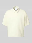 Koszulki męskie - T-shirt o kroju regular fit z kołnierzykiem polo - miniaturka - grafika 1