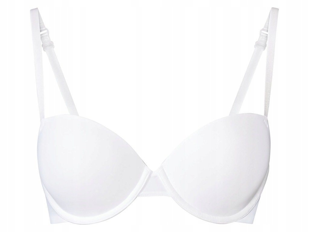Esmara biustonosz push-up biały rozmiar 80D