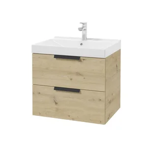 Szafka łazienkowa pod umywalkę Defra Faro 60 cm dąb artisan 001-D-06044 - Szafki łazienkowe - miniaturka - grafika 1