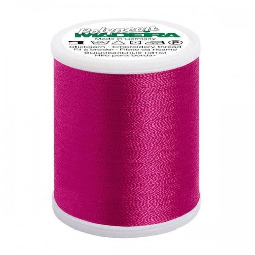 Nitka hafciarska MADEIRA Polyneon 40, 1000 m, truskawkowo różowa