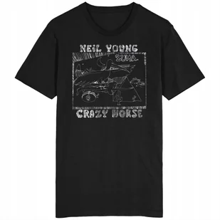 Neil Young Koszulka Crazy Horse Zuma Folk Rock - Koszulki męskie - miniaturka - grafika 1