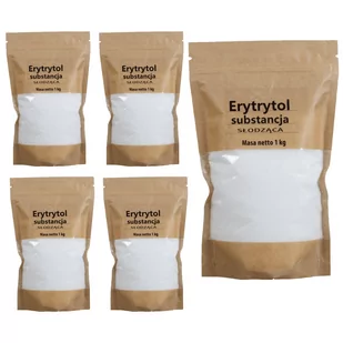 5 x Erytrytol 1kg naturalny słodzik 0 kalorii - Cukier i słodziki - miniaturka - grafika 1