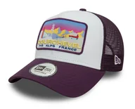 Czapki i chusty sportowe męskie - Czapka z daszkiem NEW ERA Trucker The Alps France Courchevel Ski - miniaturka - grafika 1