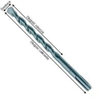 Wiertła - WIERTŁO SDS-PLUS  12*160MM - miniaturka - grafika 1