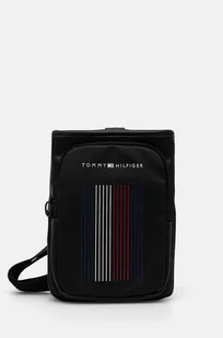 Tommy Hilfiger saszetka kolor czarny AM0AM12456 - Torby męskie - miniaturka - grafika 1