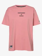 Koszulki i topy damskie - Superdry - T-shirt damski, różowy - miniaturka - grafika 1