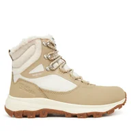Buty trekkingowe damskie - Trekkingi Jack Wolfskin Everquest Texapore High 4053591 Beżowy - miniaturka - grafika 1