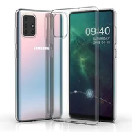 Etui i futerały do telefonów - Etui SAMSUNG GALAXY A71 5G Nexeri Slim Case Protect 2mm transparentne - miniaturka - grafika 1