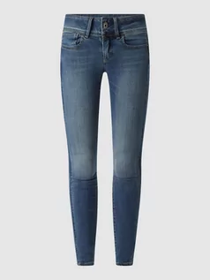 Spodnie damskie - Jeansy o kroju super skinny fit z dodatkiem wiskozy model ‘Lynn’ - grafika 1
