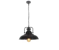 Lampy sufitowe - Lumina Deco Deco LAMPA WISZĄCA INDUSTRIALNA STARE SREBRO LOFT BARDI DECO LDP 8007 (O.SL) - miniaturka - grafika 1