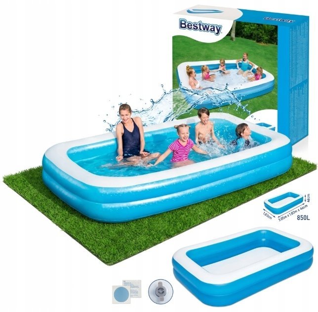Bestway BASEN DMUCHANY OGRODOWY RODZINNY 305x183cm XXL DUŻY