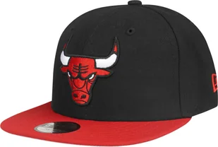 Czapka dziecięca New Era 9Fifty Snapback - Chicago Bulls czarna - Czapki dla dzieci - miniaturka - grafika 1