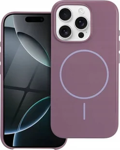 Glossy Mag Cover kompatybilny z MagSafe pasuje do IPHONE 13 / 14 fioletowy - Etui i futerały do telefonów - miniaturka - grafika 1