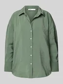 Koszule damskie - Bluzka z wykładanym kołnierzem model ‘ZAZIMA’ - miniaturka - grafika 1