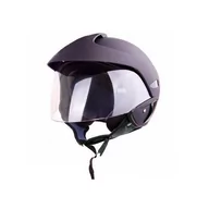 Kaski motocyklowe - Kask moto bezszczękowy WL-703 czarny mat M - miniaturka - grafika 1