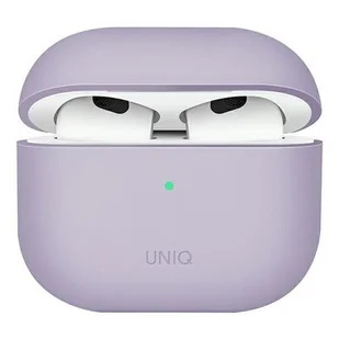 Apple Uniq Etui UNIQ Lino AirPods 3 Silicone lawendowy/lavender UNIQ535LAV - Akcesoria do słuchawek - miniaturka - grafika 1