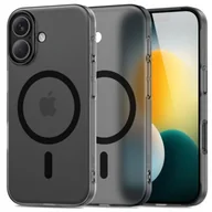 Etui i futerały do telefonów - Etui TECH-PROTECT MagSlim MagSafe do Apple iPhone 17 Czarny Mat - miniaturka - grafika 1