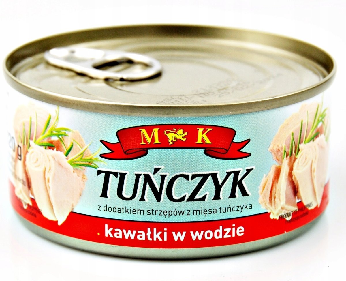 Tuńczyk kawałki w wodzie 170g MK
