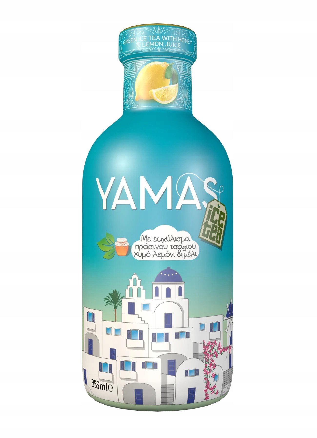 Zgrzewka Ice Tea zielona herbata z cytryną i miodem Yamas 12x355ml