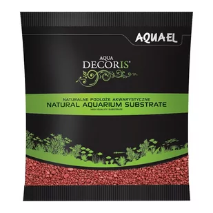 Aquael Żwirek Aqua Decoris Czerwony 1 KG - Podłoże do akwarium - miniaturka - grafika 1