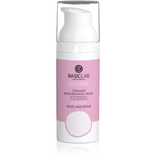 Basiclab BASICLAB - COMPLEMENTIS - Ceramide Regenerating Cream - Ceramidowy krem regenerujący z 5% betainą i 3% mocznikiem - Odżywienie i odbudowa - Dzień & Noc - 50 ml - Kremy do twarzy - miniaturka - grafika 1