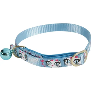 Obroża nylonowa dla kota LadyCat 30 cm niebieski ZOLUX - Obroże dla kotów - miniaturka - grafika 1