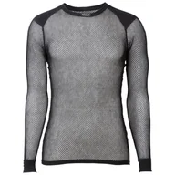 Koszulki sportowe męskie - Męska koszulka Brynje of Norway Wool Thermo Shirt Rozmiar: XL / Kolor: czarny - miniaturka - grafika 1
