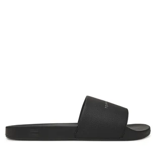 Klapki Tommy Hilfiger Hilifger Nyc Pool Slide FM0FM05432 Czarny - Klapki i japonki męskie - miniaturka - grafika 1