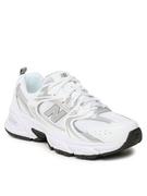 Buty dla dziewczynek - New Balance Sneakersy GR530AD Biały - miniaturka - grafika 1