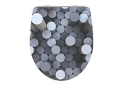 Deski sedesowe - Schütte Deska sedesowa wolnoopadająca z duroplastu (Okrągłe krople) - miniaturka - grafika 1