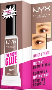 NYX PROFESSIONAL MAKEUP The Brow Glue Instant Brow Styler 02 Taupe - Żel do brwi 02 Taupe - Akcesoria i kosmetyki do stylizacji brwi NYX PROFESSIONAL MAKEUP The Brow Glue Instant Brow Styler 02 Taupe - Żel do brwi 02 Taupe - Akcesoria i kosmetyki do stylizacji brwi - miniaturka - grafika 4