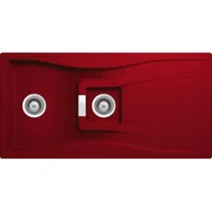 Zlewozmywaki - Schock Waterfall D-100 Rouge - miniaturka - grafika 1