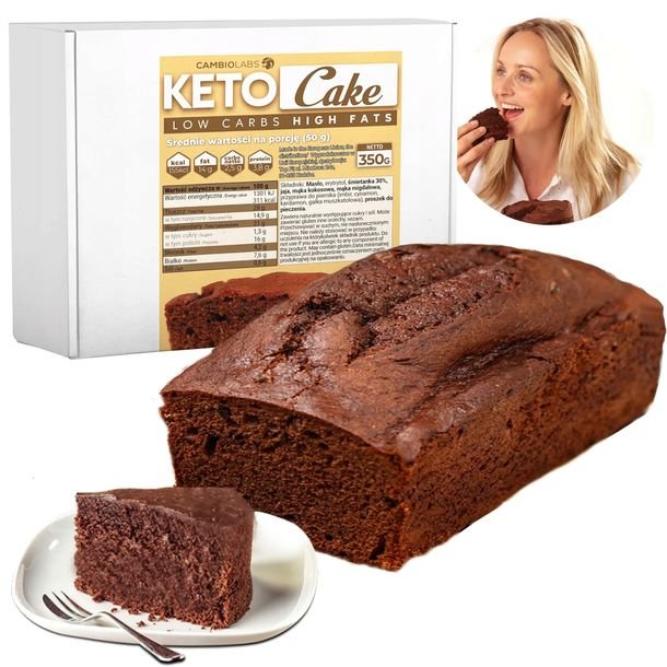 Keto Piernik Ciasto Czekoladowe Bez cukru bez pieczenia, Dieta Ketogeniczna