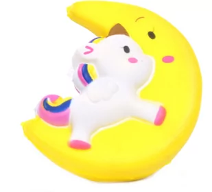 Gniotek Squishy Jednorożec Księżyc 11Cm - Zabawki sensoryczne - miniaturka - grafika 1