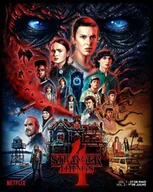 Podkładki pod mysz - PODKŁADKA POD MYSZ Nadruk 22x18 cm Oryginalny Stranger Things 4 Prezent - miniaturka - grafika 1