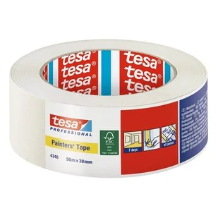 Tesa Taśma maskująca malarska 7 dni 50m x 38mm - Folie i taśmy malarskie - miniaturka - grafika 1