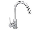 Baterie kuchenne - LIVARNO home Bateria kuchenna LED, 360° obrotowa (Chrom) - miniaturka - grafika 1