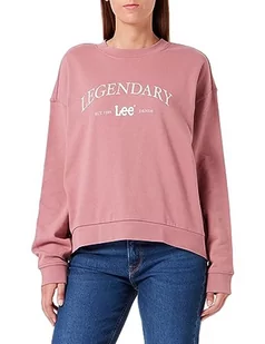 Lee Legendary SWS bluza damska, Dark Mauve, M - Bluzy damskie - miniaturka - grafika 1
