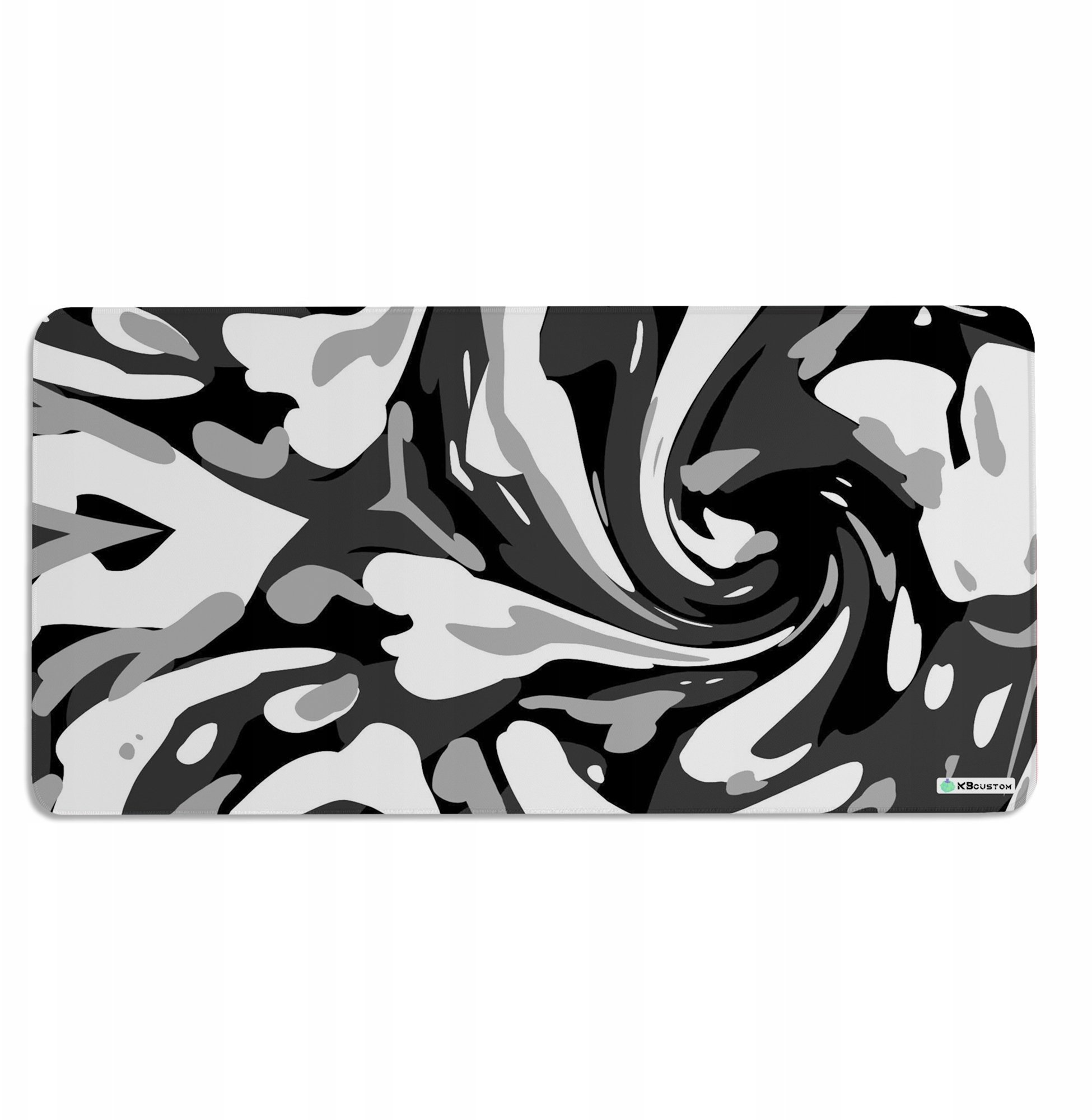 Podkładka KBcustom DUŻA PODKŁADKA MATA POD MYSZKĘ MYSZ 100x50 XXXL KBcustom Biurko Magi Black