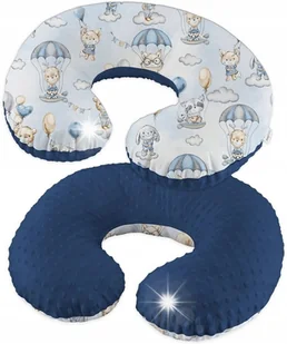 PODUSZKA ROGAL DO KARMIENIA SPANIA MINKY XXL PREMIUM BABYMAM - Poduszki do karmienia PODUSZKA ROGAL DO KARMIENIA SPANIA MINKY XXL PREMIUM BABYMAM - Poduszki do karmienia - miniaturka - grafika 1